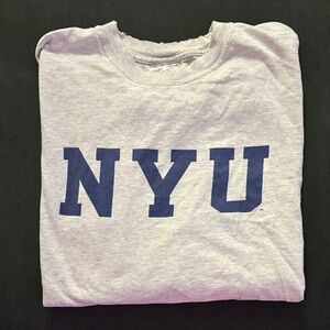 Vintage Champion NYU long sleeve tee